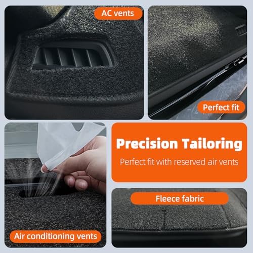 Dashboard Cover Dash Mat Fit for to-yota Corolla 2018-2014, Car Dash Board Mat - Image 6