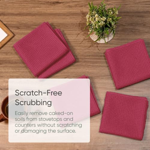 Kitchen Towels - Microfiber Waffle Weave Towels | Absorbent, No Lint, Commercial - Image 3