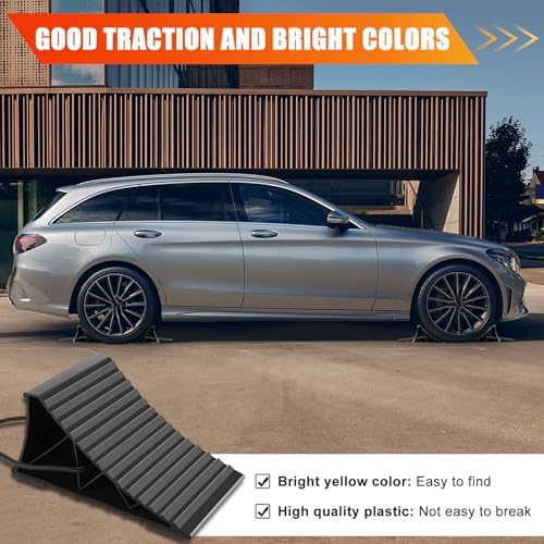 Wheel Chocks for RV Trailer, 4 Pack Non Slip Wheel Chocks for Travel Trailers - Image 6