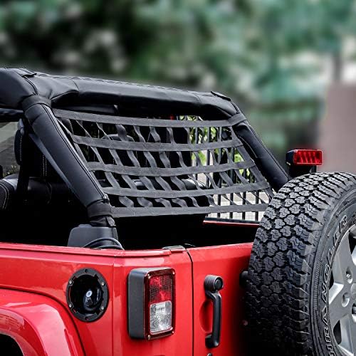 JeCar Mesh Roof Cargo Net Roof Hammock Exterior Accessories Compatible - Image 6