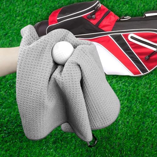 3 Pack 16" X 16" Golf Towels for Golf Bags - Image 4