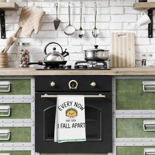 Funny Taco Kitchen Towels, Every Now and Then I Fall Apart - Image 5