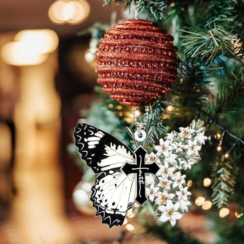 Butterfly Car Hanging Ornament, Hanging Charm Home Decoration Keepsake - Image 3