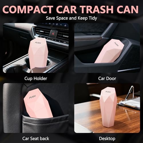 Car Trash Can with Lid, 30 Trash Bags, 2 Pack - Image 3