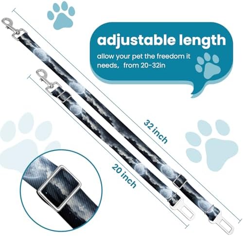 Adjustable pet cat and Dog car seat Belt，The Lanyard is Flexible and Adjustable - Image 2