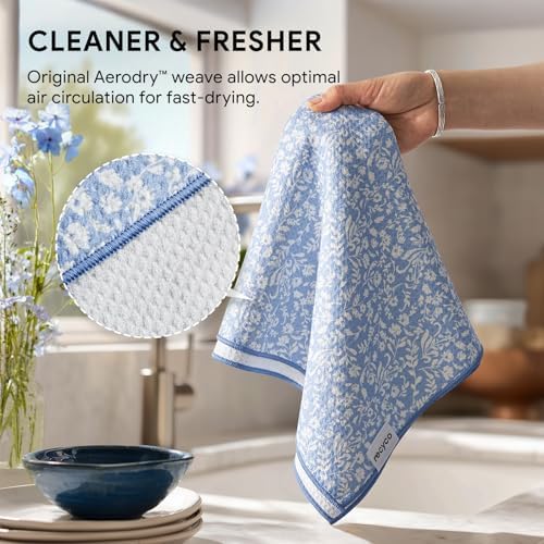 RECYCO Waffle Kitchen Towel Set of 2 - Image 5