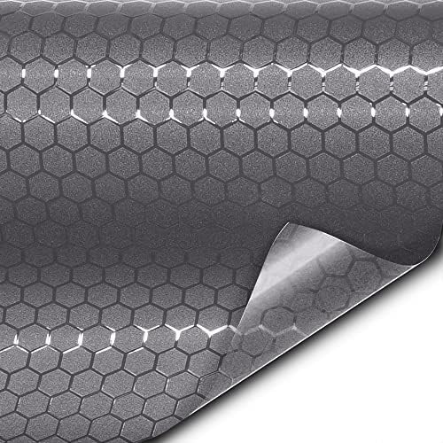VViViD+ Honeycomb Matte Smoke Taillight Tint Bulk Vinyl Roll (3ft x 5ft)