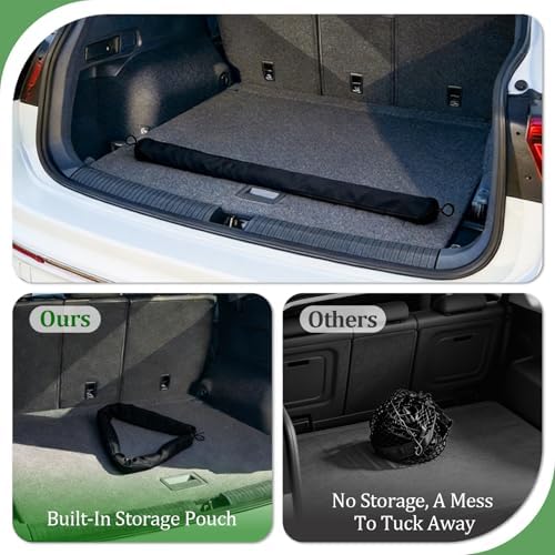 3Layer Cargo Net for Grand Cherokee 2021-2026, Integrated Zipper Bag - Image 5