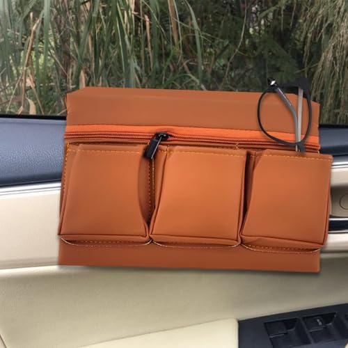 Mandark Leather Car Window Armrest Organizer - Image 6