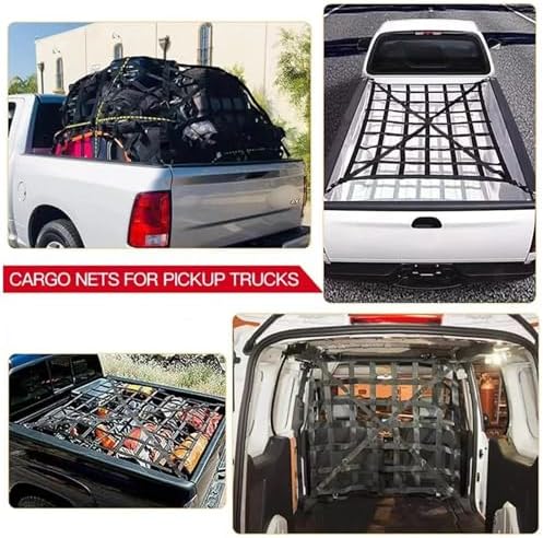 Car Trunk Rooftop Net Mesh Cargo Net Heavy Cargo Net Truck Trailer Dumpster - Image 7