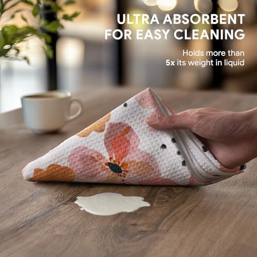 RECYCO Waffle Kitchen Towel Set of 2 - Image 3