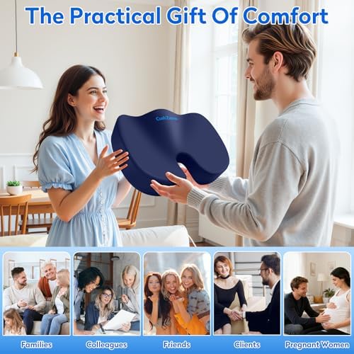 CushZone XXL Memory Foam Seat Cushion - Image 6