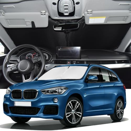 Windshield Sunshade for BMW X1 2023-2026 Sun Shade 4 Layers by ZOIBVCARSUNSHADE