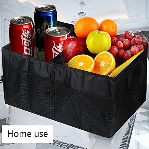 Trunk Organizer Car Basket for Car SUV Sedan Home Groceries - Image 6