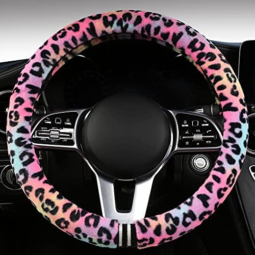 Embroidery Cute Steering Wheel Cover Stitched Girly, Sweat Absorption, - Image 5