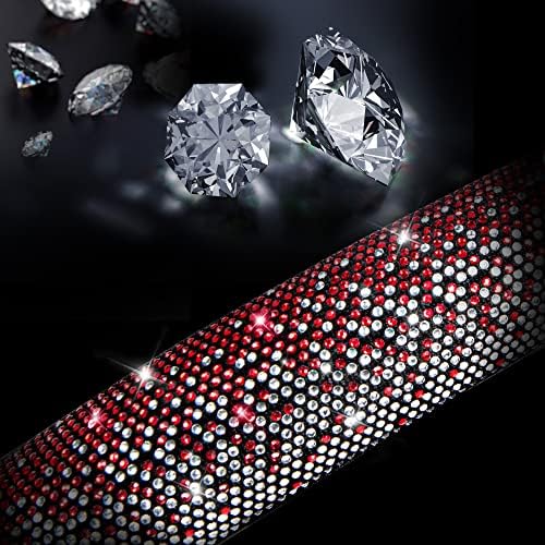 CAR PASS Bling Diamond Leather Steering Wheel Cover, Bling Sparkly Crystal - Image 4