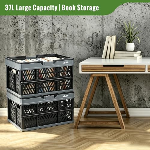 Pack-2 Black Plastic Baskets - Image 6