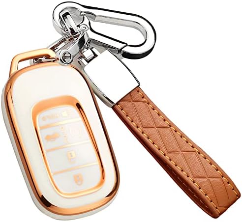 for Honda Key Fob Cover with Keychain, by Cacacar