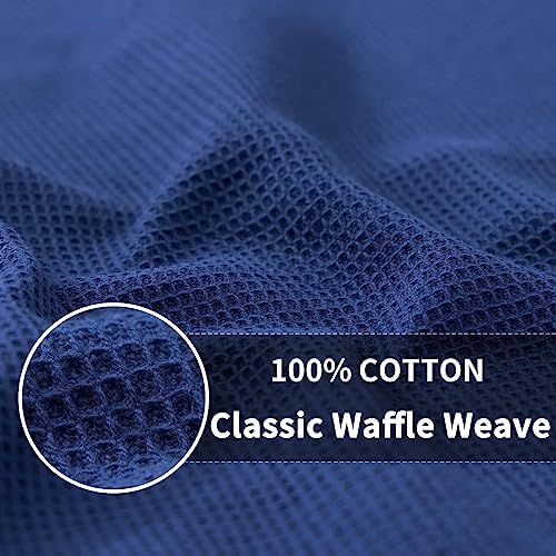 Homaxy 100% Cotton Waffle Weave Kitchen Towels, 6 Pack - Image 2