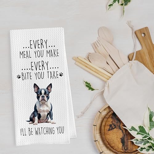 Boston Terrier Dish Towels Set - Image 3
