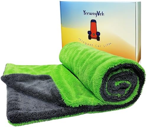 YeewayVeh Agile Giant Car Drying Towel, 1400 GSM by YeewayVeh