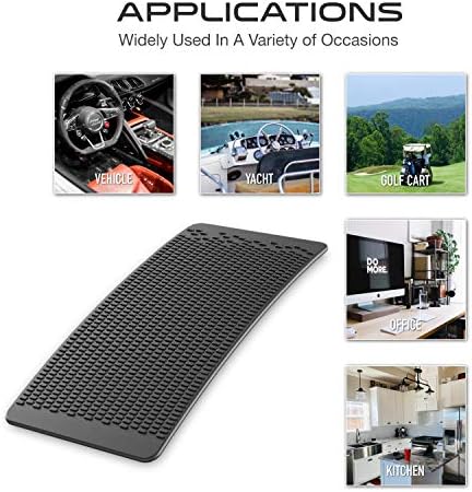 Car Dashboard Non Slip Mat, JIMISHA Anti Slip Pad, Anti Slide Sticky Dash Pad - Image 5