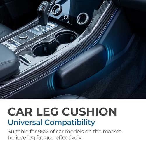 2 PCS Car Elbow Pad Arm Rest, Comfortable Soft Leg Support Cushion Pad - Image 6
