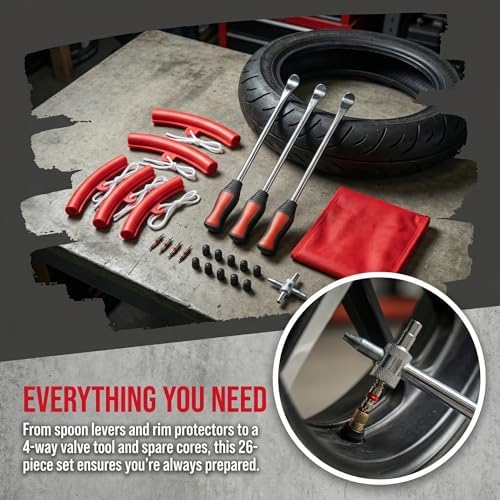 11.5" Tire Spoon Kit, Motorcycle - Image 6