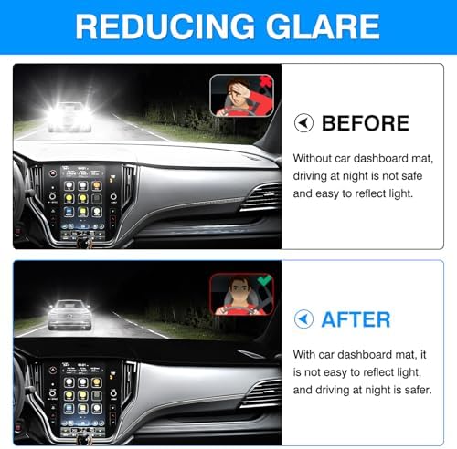 Autorder Dashboard Cover Mat for 2020 2021 2022 2023 2024 2025 Subaru Outback - Image 4