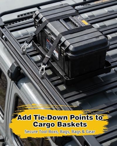 T Track Mount Tie Down Anchor for Roof Rack, M8 Heavy Duty Ring Shaped Eye Bolt - Image 2