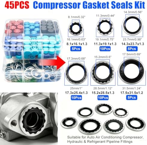 TWTADE 5 Set Car A/C Repair Kit - Image 3