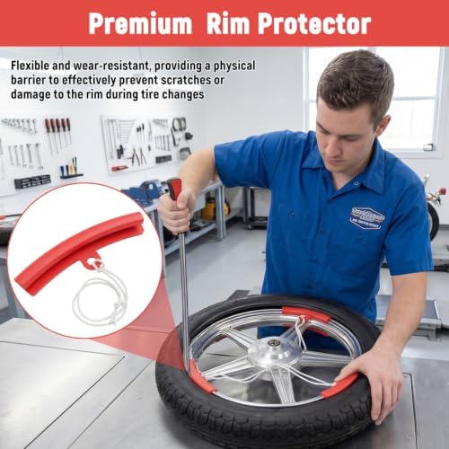 14.5" Tire Spoon Kit, Professional Tire Iron Changing Tool Kit - Image 4