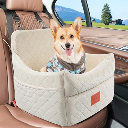 GL GLENSLAVE Dog Car Seat for Small/Medium Dogs, Dog Booster Car Seats - Image 6
