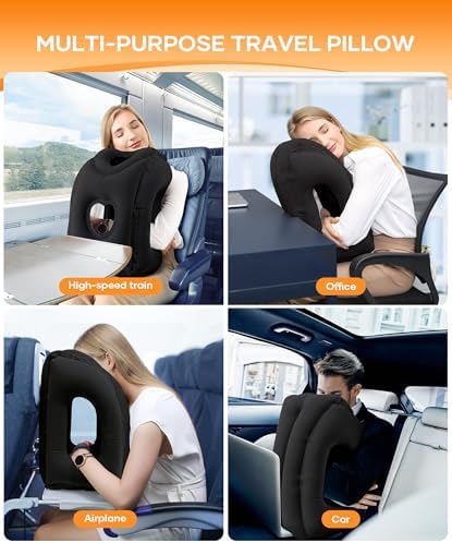 Sunany Travel Pillow, Upgraded Plane Pillow - Image 7