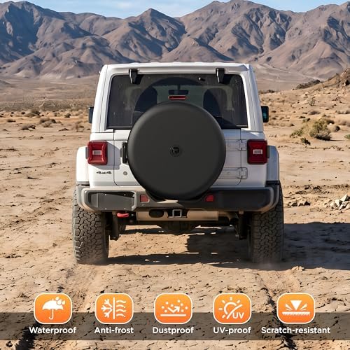 Moonet 33" Tire Cover for Jeep Wrangler JL - Image 6