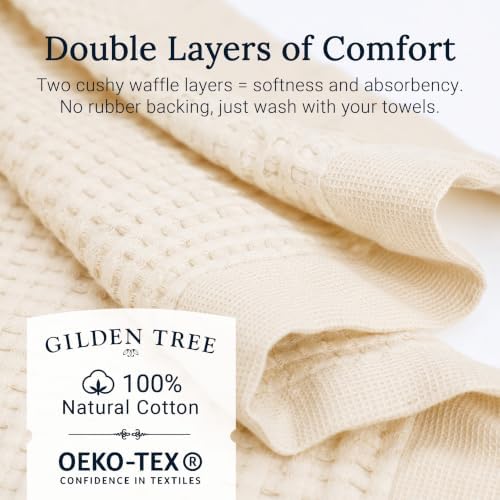 GILDEN TREE Bathroom Mat Absorbent Cotton Quick Dry - Image 2