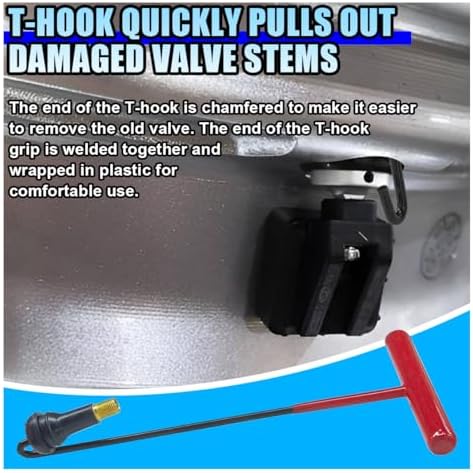 Tire Valve Stem Core Quickly Replacement Tool Kit, Quick Change Stem Removal - Image 5
