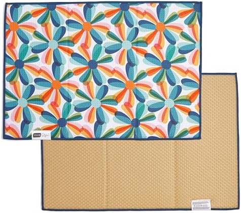 RITZ 6-Piece Overlapping Birds Microfiber Kitchen Set – Mid-Century Modern - Image 6