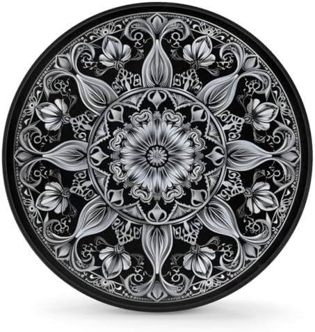 Spare Tire Cover for RV Trailer, Nationality Bohemia Mandala Tire Covers by Unknown
