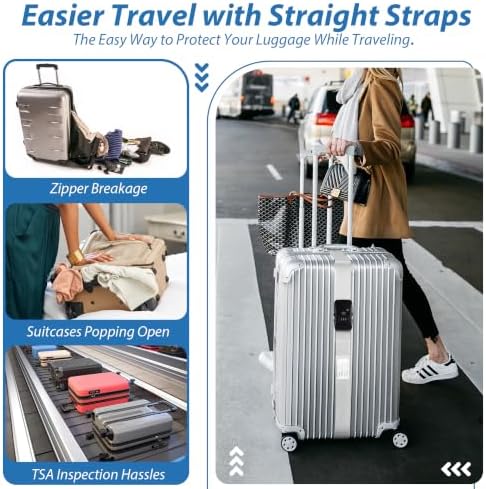 TSA Approved Luggage Straps - Image 2
