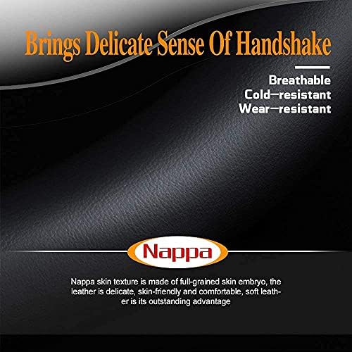 Carodi Latest Nappa Leather car Steering Wheel Cover, Stylish Non-Slip Leather - Image 3