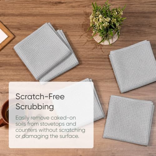 Kitchen Towels - Microfiber Waffle Weave Towels | Absorbent, No Lint, Commercial - Image 3