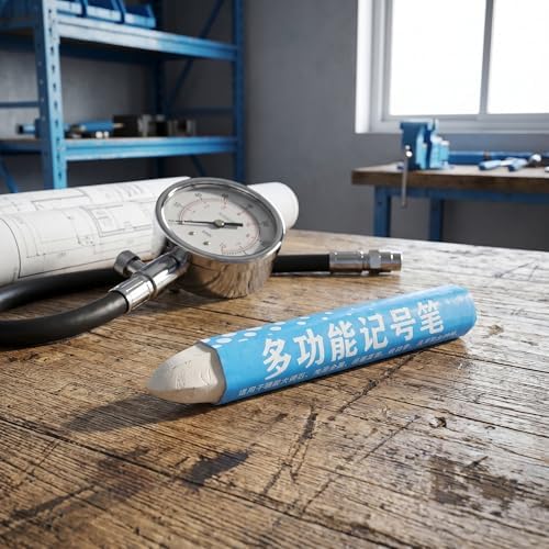 KESYOO White Tire Marker Pen 8pcs Wax Based - Image 5