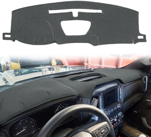 Dash Cover Mat for 2019-2023 GMC Sierra 1500 2500HD 3500HD J130 by YIZ