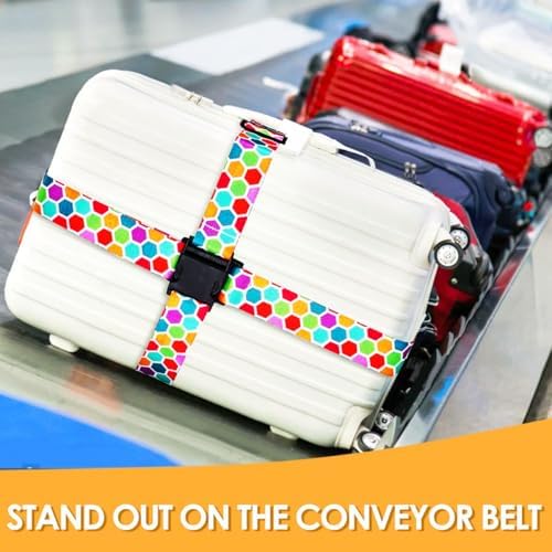 Gutsdoor Luggage Straps for Suitcases Adjustable Travel Belt, Connector Holds - Image 4