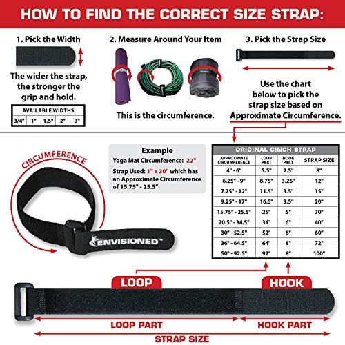 Reusable Cinch Straps 3" x 72" - Image 2