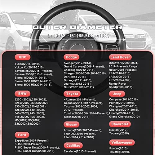 SEG Direct Car Steering Wheel Cover - Image 5