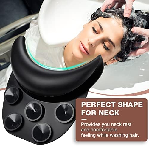Silicon Shampoo Bowl Neck Rest, Salon Neck Rest Cushion - Image 2