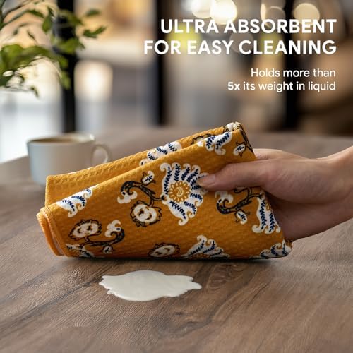 RECYCO Waffle Kitchen Towel Set of 2 - Image 3