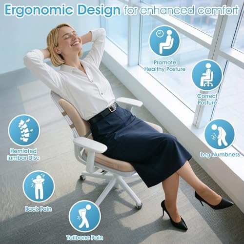 CushZone Seat Cushion and Lumbar Support Pillow - Image 3